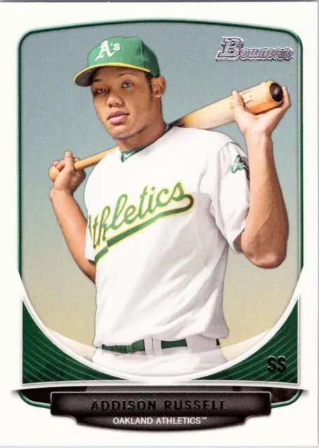 2013 Bowman Draft Top Prospects #TP25 Addison Russell Oakland Athletics