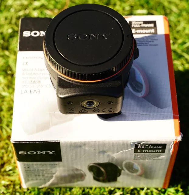 Sony LA-EA3  Full-Frame A-mount to E-mount Lens Adapter - Boxed