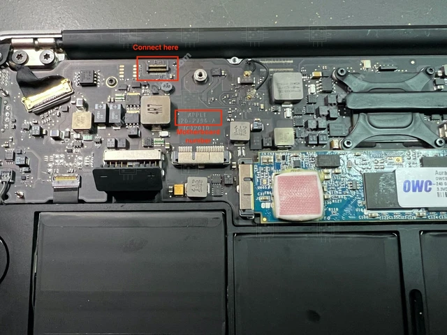 EFI Chip Card for Apple MacBook Air 11" Late 2010 A1370 820-2796 EMC 2393 unlock 3