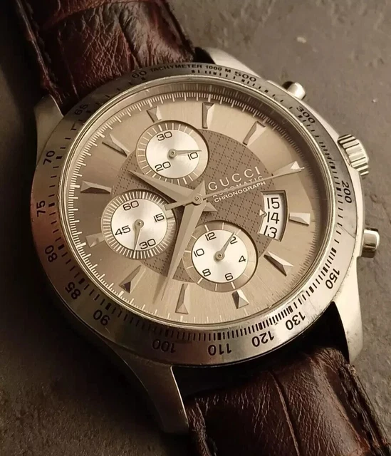 Montre Burgmeister Stockton Automatique Homme - Calendrier Lunaire Chronographe - Boîtier Plaqué Or, Cadran Noir - Occasion Vintage