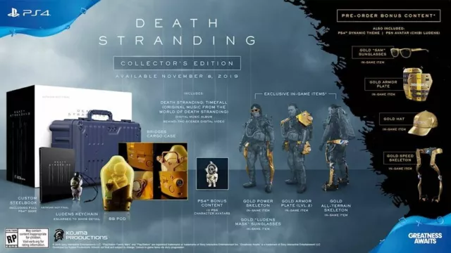 Death Stranding Collectors Edition PS4 2