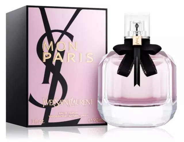 Mon Paris 3 oz Perfume by Yves Saint Laurent 90 ml Womens Spray EDP New & Sealed 3