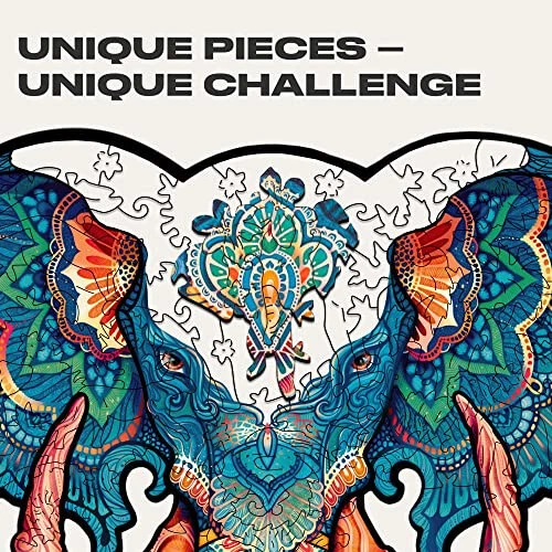 UNIDRAGON Wooden Puzzle Jigsaw, Best Gift for Adults and Children, Unique  [NEW] 3
