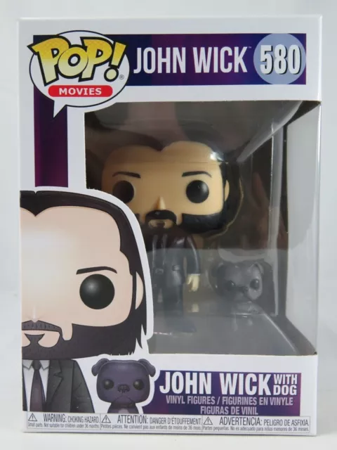 Funko Pop!Movies: John Wick 580#John Wick with Dog Exclusive Vinyl Action Figure