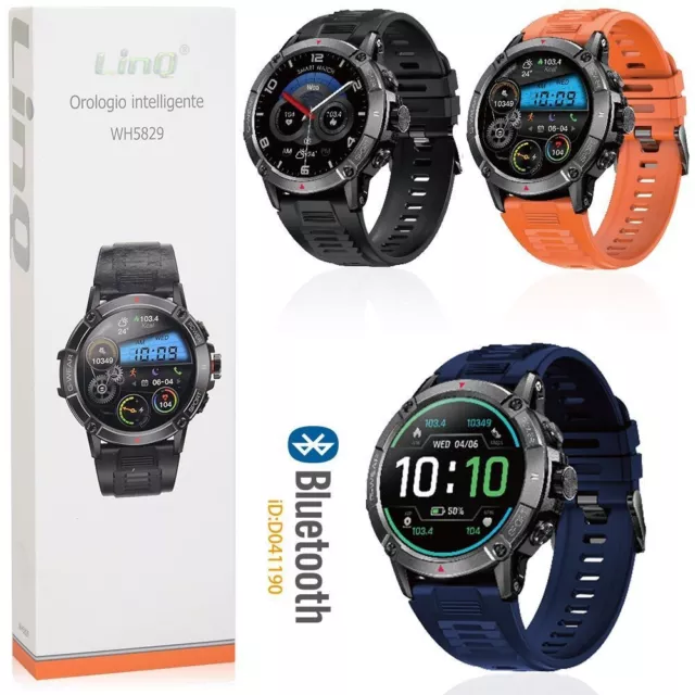 Smartwatch Orologio Intelligente Bluetooth Smart Sport Linq Wh5829