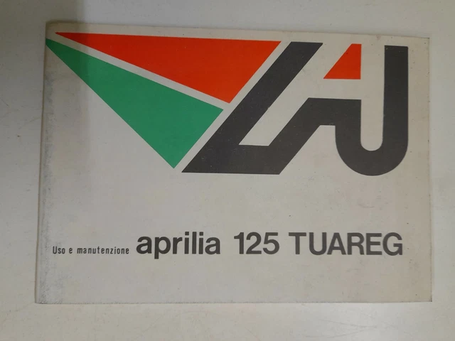 Libretto uso e manutenzione Aprilia Tuareg 125