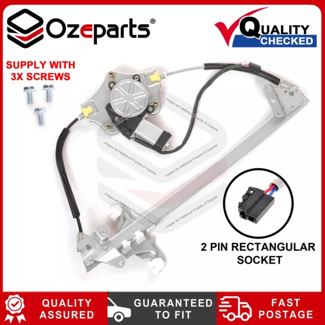 FRONT LH Left Electric Window Regulator With Motor For Ford Falcon AU BA BF