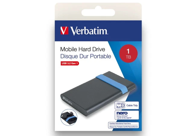 Verbatim 53112 Dd Externe 1Tb Usb3.2
