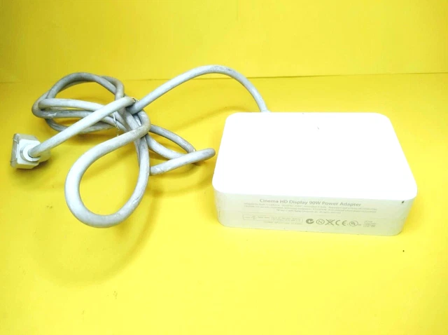 Apple Cinema Hd Display 90W Power Adapter Brick A1097 For 23" External Monitor