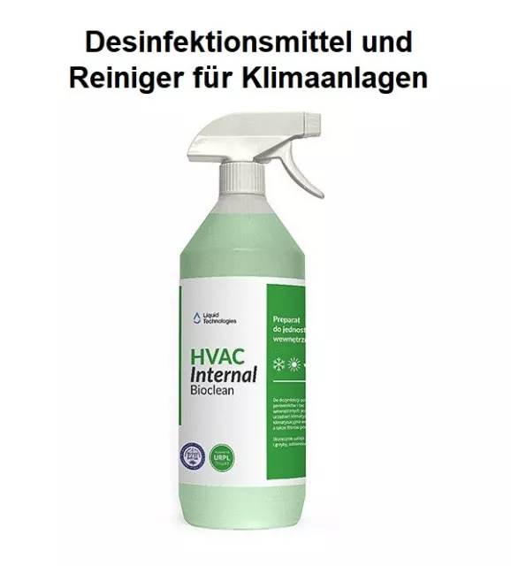 HVAC Bioclean Desinfektionsmittel, Reiniger für Klimaanlagen