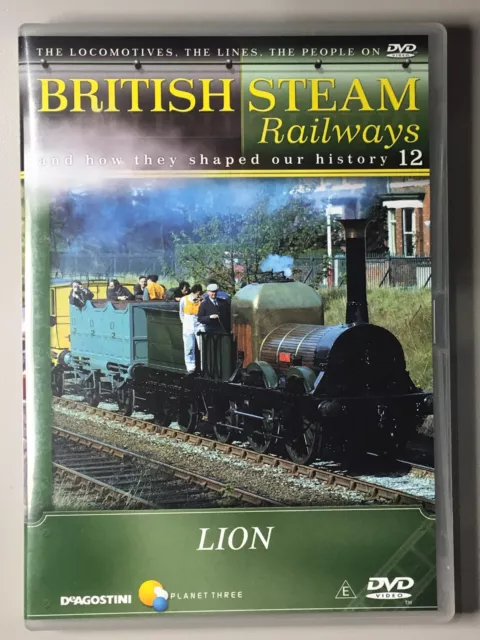 DeAgostini BRITISH STEAM Railways DVD No. 12 - LION