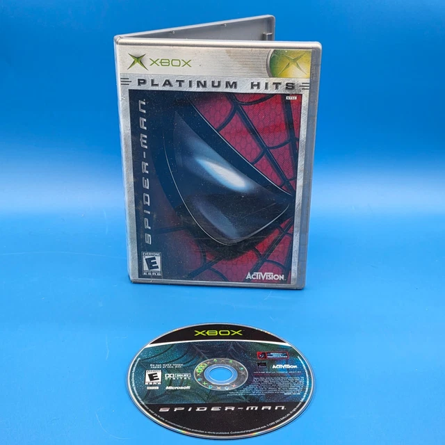 SPIDER MAN XBOX Original 2002 Juego Probado Sin Manual EUR 10,41
