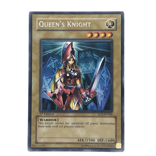Yu-Gi-Oh! EEN EN004 Queen's Knight Ultimate Rare 1st Edition Yugioh