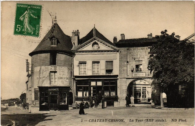 CPA CHATEAU-CHINON - La Tour (518532)