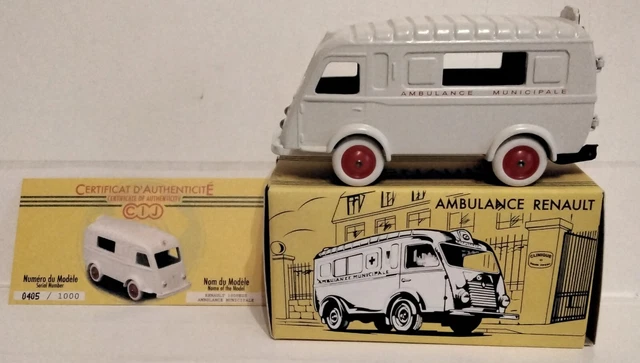 A33 1:43 CIJ C.I.J. RENAULT 1000KG VAN AMBULANCE WHITE NMINT BOXED