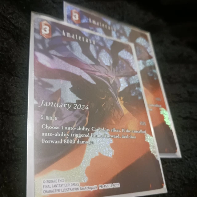 FFTCG アマテラス PR-124/12-002H 3枚セットアマテラス | Final