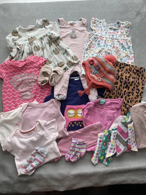 Baby girls All Season Colourful clothes bundle 0 3 months, M&S, Joules, Boden