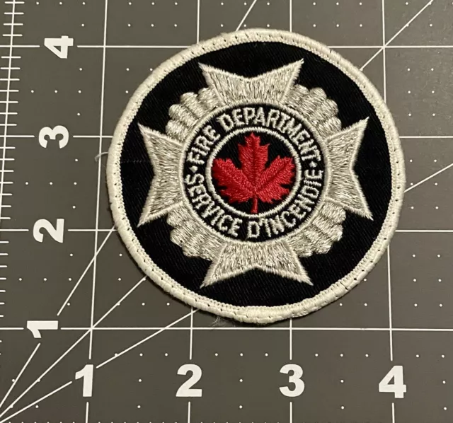 Generic Fire Dept Patch - 🇨🇦 Canada