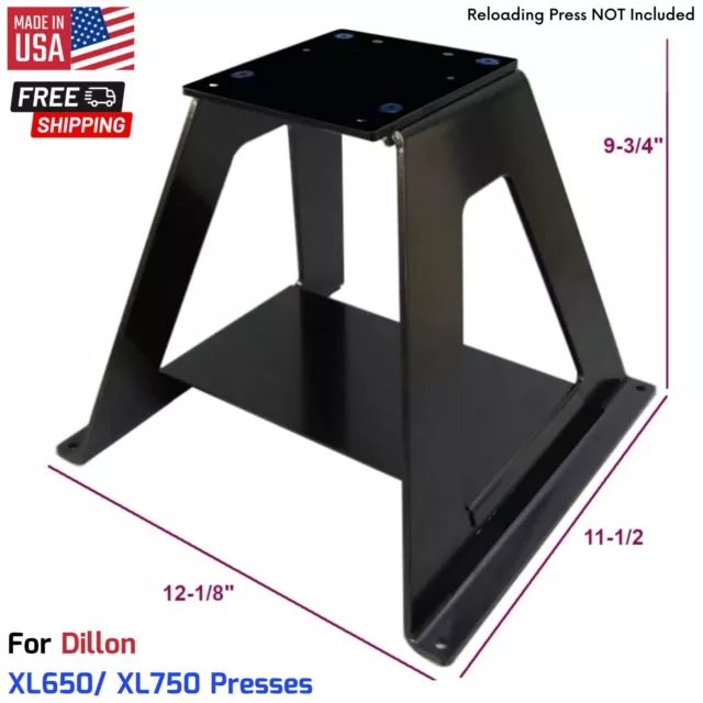 Strong Press Riser Bench Mounting Reloading Stand for Dillon XL650/ XL750 Press Strong Press Riser Bench Mounting Reloading Stand for Dillon XL650/ XL750 Press