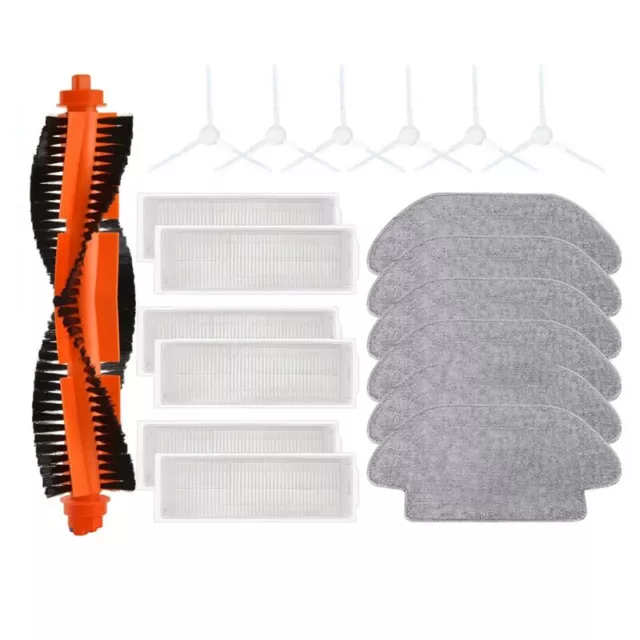 14PCS MAIN SIDE Brush Hepa Mop Cloth for Robot Vacuum E10 E12 B112  Vacuum4311 $28.19 - PicClick AU