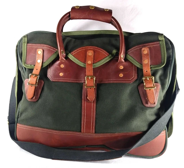 J.W. Hulme Overnight Briefcase CANVAS BACK DRY GOODS by JW HULME