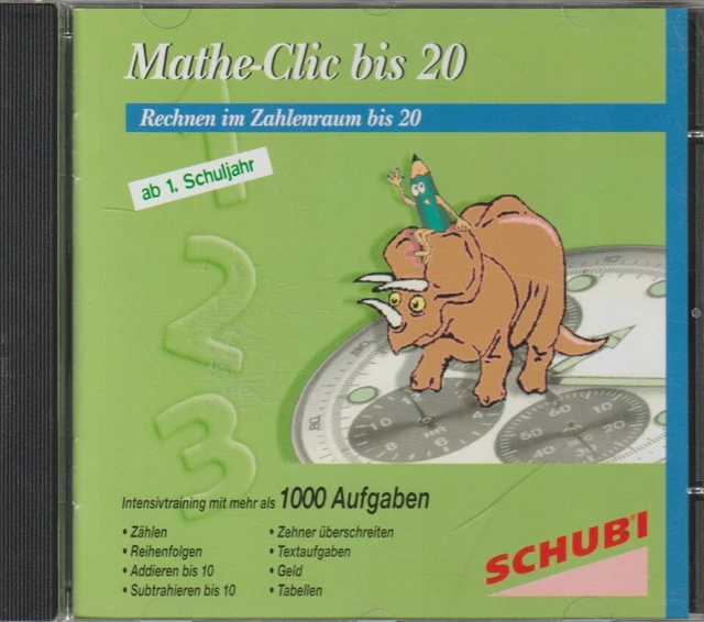 MATHE-CLIC BIS 20 , Rechnen im Zahlenraum bis 20 EUR 1,00 - PicClick DE