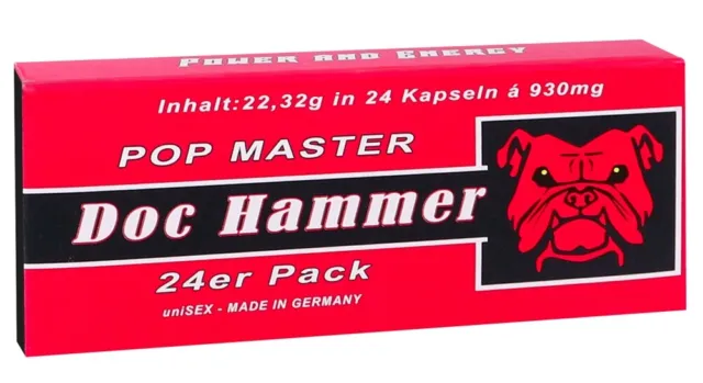 DOC HAMMER Pop-Master 24er Vorrats SparPack