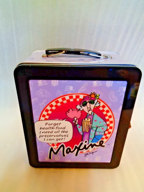 Maxine Lunch Pail - Hallmark - 8" x 7" - New Old Stock