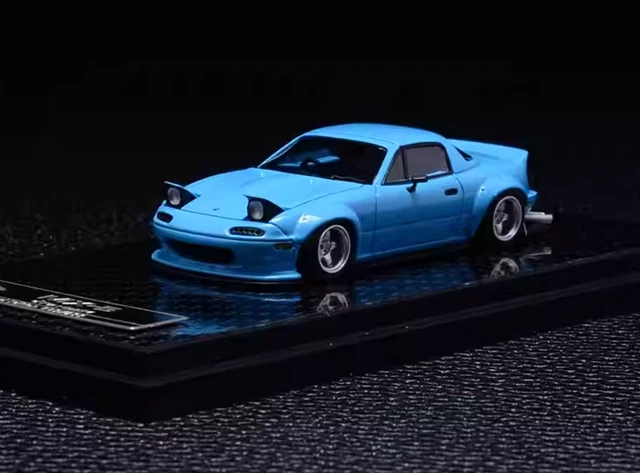 YM MODEL 1/64 マツダ ロケット バニー MX-5 ミアータ ブルー 売れ筋新商品 ロケット マツダ 1/64 MODEL YM バニー ブルー