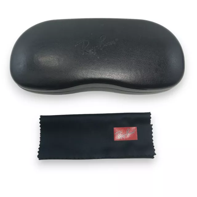 Ray-Ban Glasses Case Hard Clamshell Black Eyeglasses Sunglasses Protective