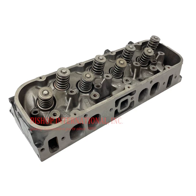 Genuine GM Chevrolet GMC 366 BBC Cylinder Heads Oval Port Closed Chamber