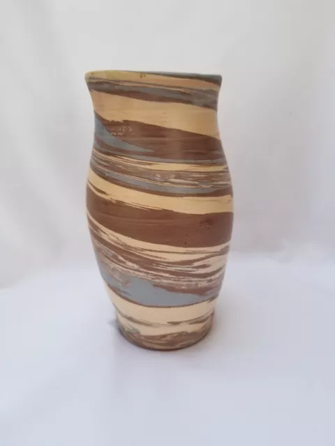 Vintage Mission Swirl Art Pottery Vase