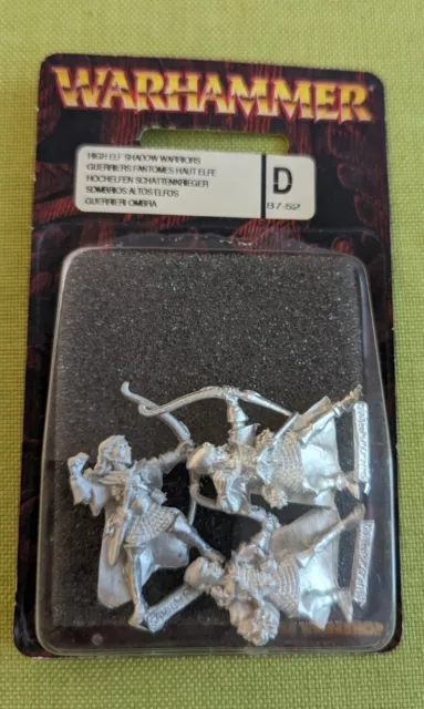 High Elves Elf Shadow Warriors NEW in blister - Warhammer Fantasy / Old World