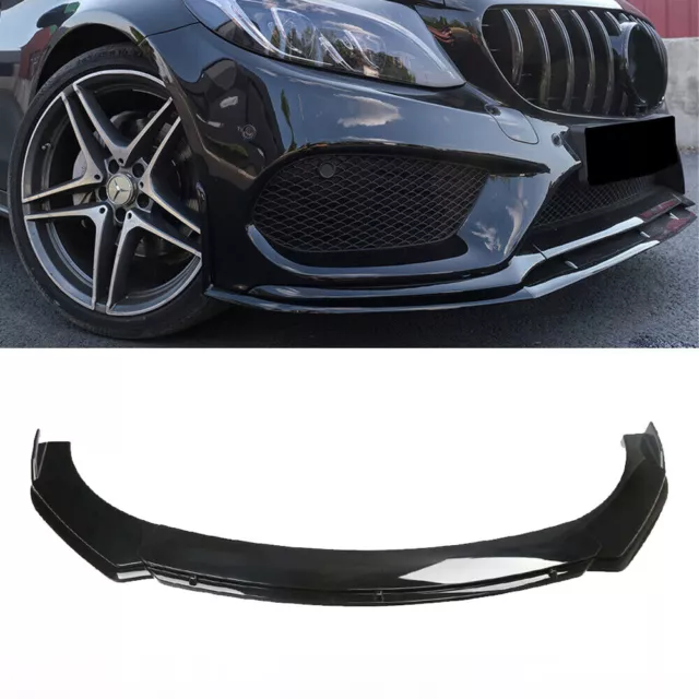 Pour Mercedes Benz W205 S205 A205 C205 15-18 Spoiler Avant Lèvre Pare-Chocs