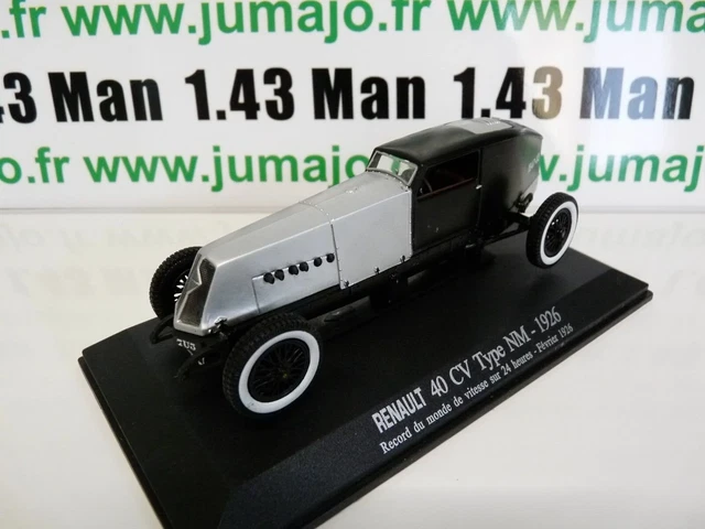 RE7 Voiture 1/43 M6 Universal Hobbies RENAULT 40 CV Type NM 1926
