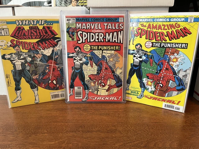 Marvel Tales #106 ASM #129 1st Punisher DISNEY+ BORN AGAIN  High Grade Vf/nm 💀