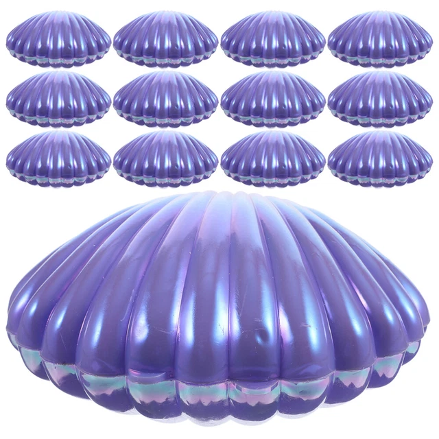 20 pezzi scatola per gioielli a forma di conchiglia, confezione caramelle, decorativa