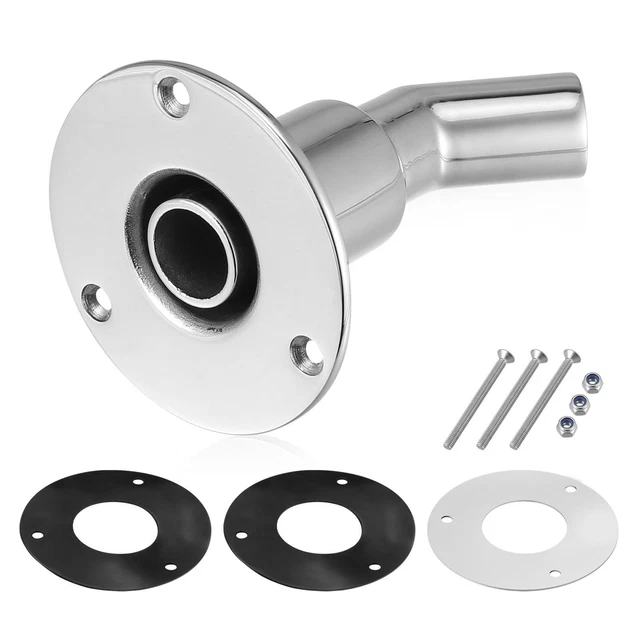 Coque Traverante Échappement Peau Raccord pour 24mm 0.94 Pouce Tube Tuyau