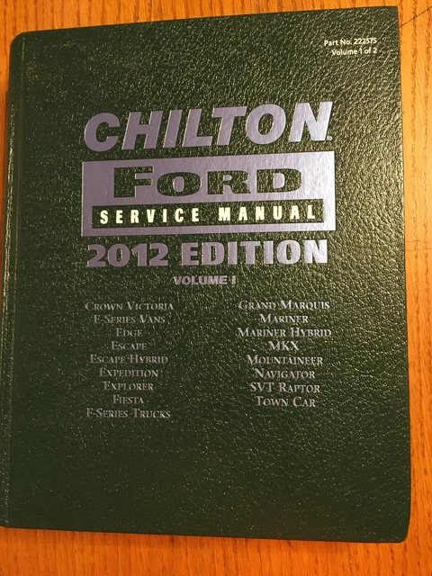 Ford F-150 F-250 F350 Truck Pick-up 2010-2011 Tune-up Shop Service Repair Manual