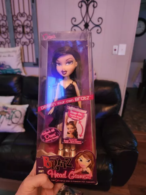 Bratz Head Gamez Dana Doll NRFB!