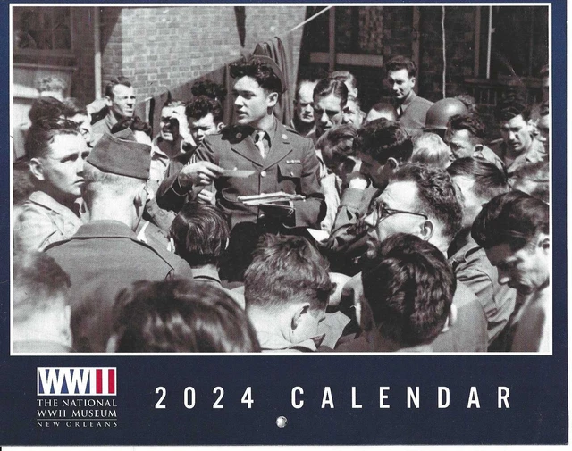 2024 WALL CALENDAR National WWII Museum New Orleans WWII History