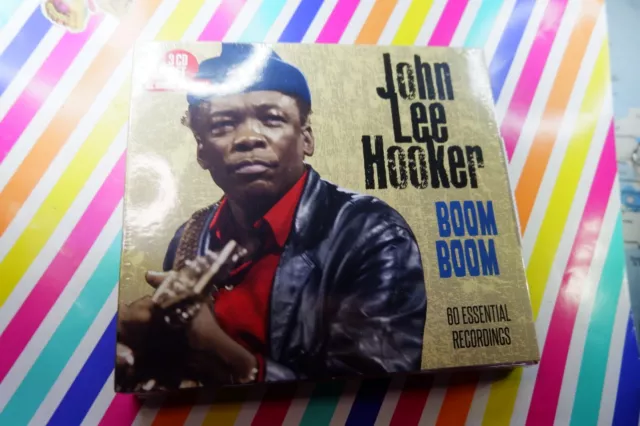 BOOM BOOM 3xCD New Best of John Lee Hooker Hobo BLUES Dimples Howlin wolf Louise