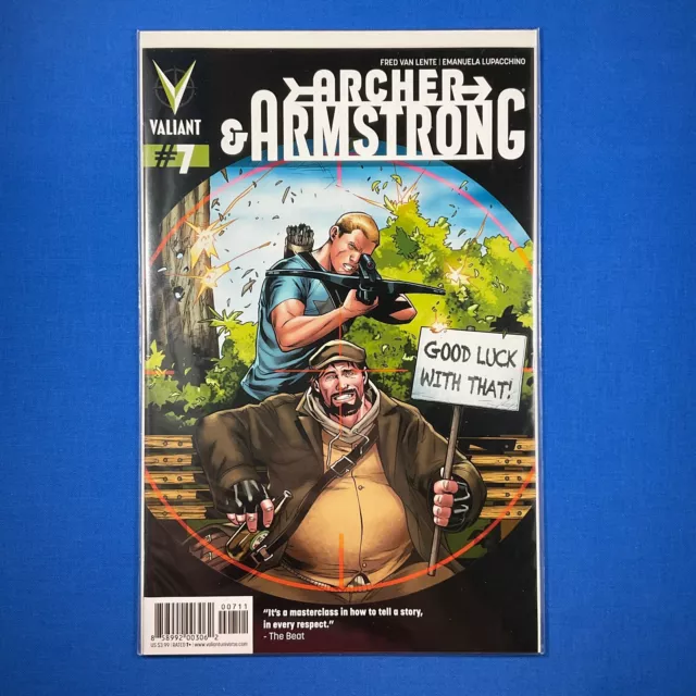 Archer & Armstrong #7 Cover A Eternal Warrior Valiant Comics Entertainment 2012