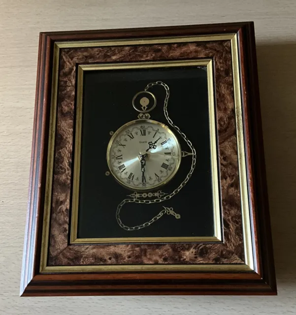 Ken Broardbent Style Clock / Key Holder In Working Condition “Free Postage”