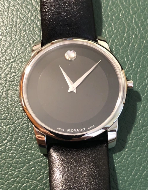 movado museum 40 mm quarzo perfetto