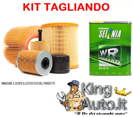 Kit Filtri,Filtro Olio,Aria,Gasolio,A/C,Panda 312 1.3 Multijet