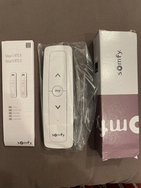 Telecommande somfy situo 1 RTS pure II remplace TELIS 1 RTS neuve 