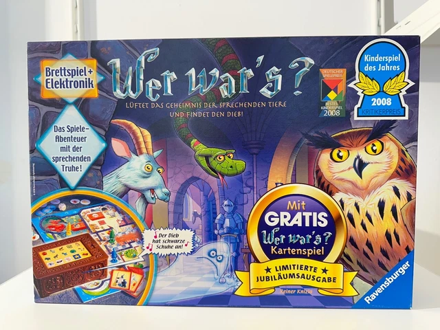 Ravensburger Wer wars ? Limitierte Jubiläumsausgabe / 6+ / 4005556213719