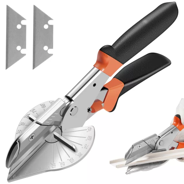 Multi Angle Miter Shear Cutter Multifunction Angular Moulding Trim Hand Tool UK◃