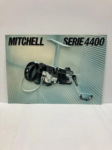 4 Sachets Papier Publicitaire Vintage PÊCHE MOULINET MITCHELL - Cuillers - Neuf